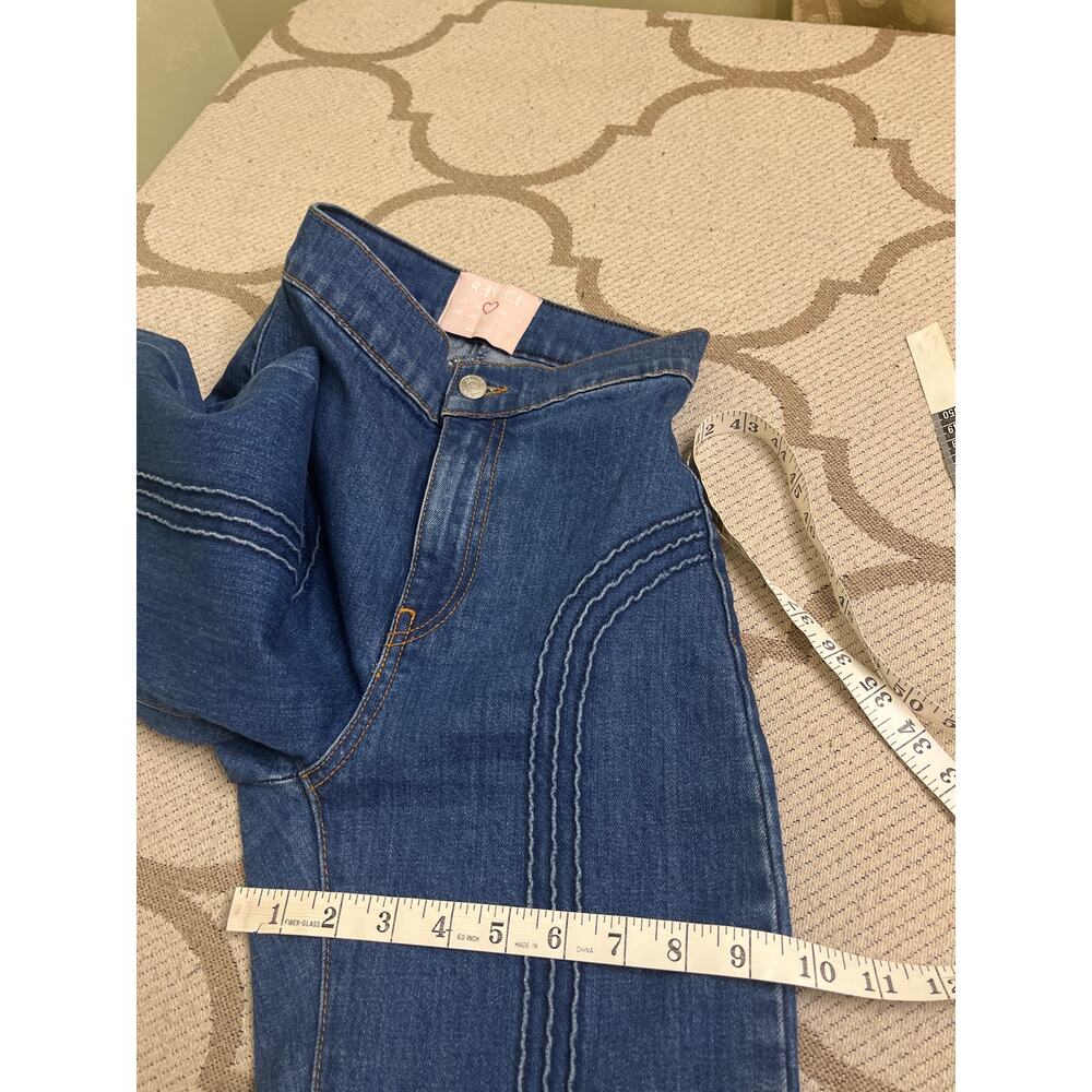 Revice Rollergirl Flares / Blue Clue Wash, size 25, MSRP $120 - Picture 7 of 16